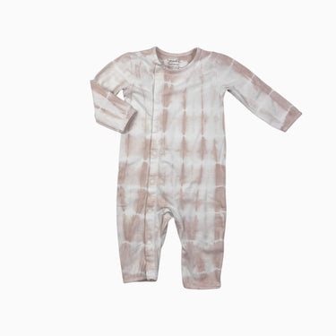 Pyjama tie-dye rose en coton et spandex 3-6M