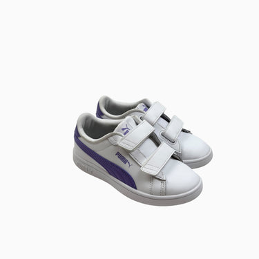 Sneakers blanches et lilas à velcro 32EU