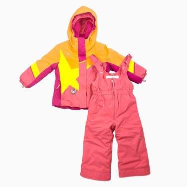 Habit de neige deux-pièces colorblock 3Y