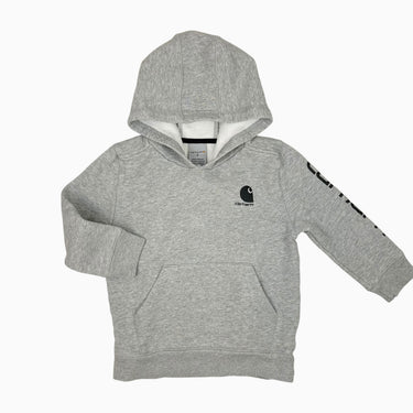 Pull à capuchon gris 6Y
