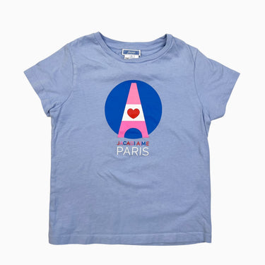 T-shirt bleu 'Tour Eiffel' 8Y