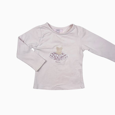 Chandail rose 'tutu de danse' 2Y