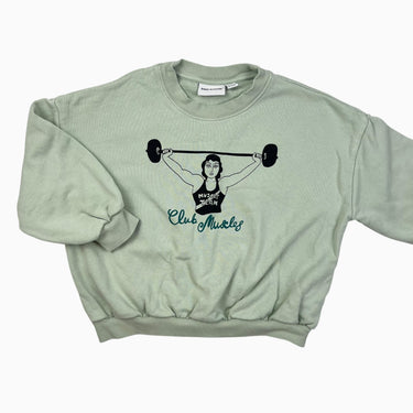 *Kathryne Pull menthe 'Club Muscles' 5-7Y