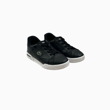 Sneakers noires en cuir à élastique 9US