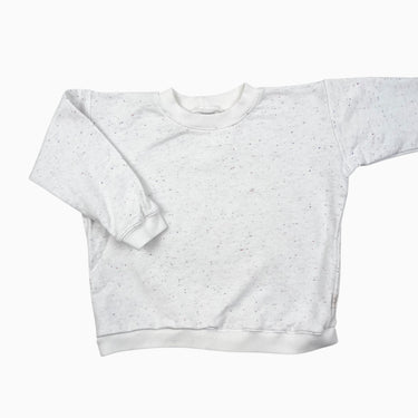 Pull blanc 'confettis' 1-3Y