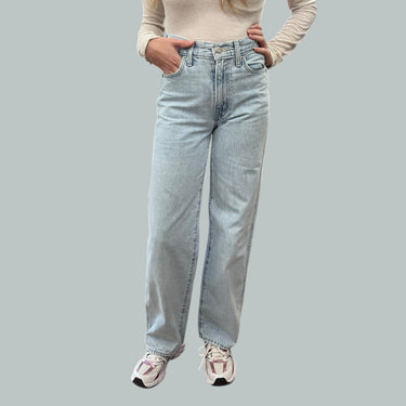 Jeans en denim clair pour femmes 00US