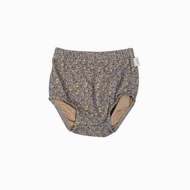 Bas de maillot mauve fleuri 24M