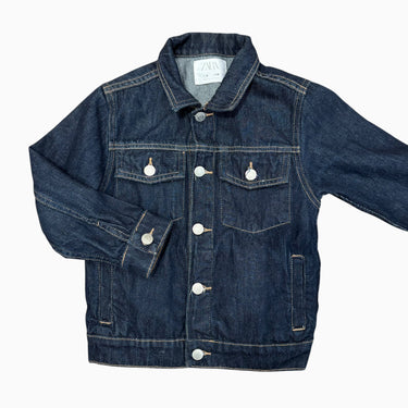 Veste en denim foncé 6Y