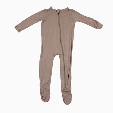 Pyjama vieux-lilas en bambou et spandex 6-12M