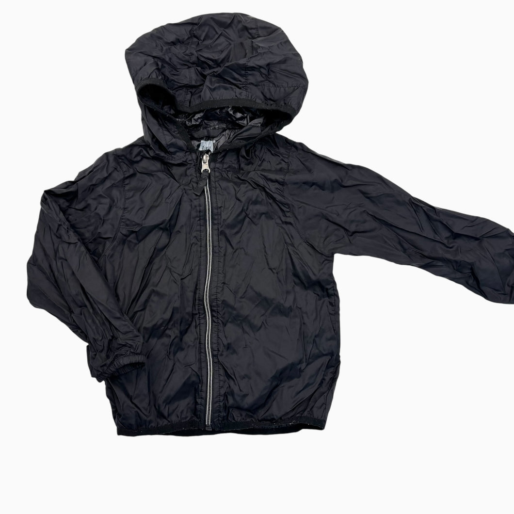 Coupe-vent noir en nylon 3Y