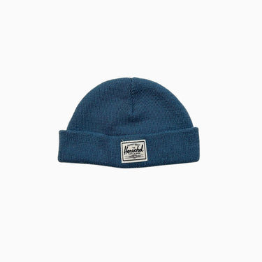 Tuque bleue en tricot 0-6M