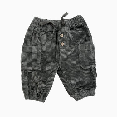 Pantalon vert en corduroy 0-3M