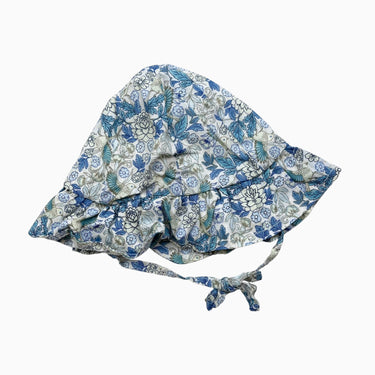 Chapeau soleil imprimé oiseau et fleurs 40-42CM (3-6M)