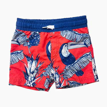 Maillot short perroquet avec filet intégré 12-18M