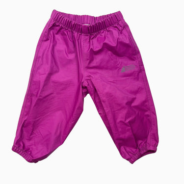 Pantalon mi-saison rose framboise en nylon enduit 12M