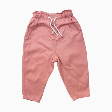Pantalon rose corail 18M