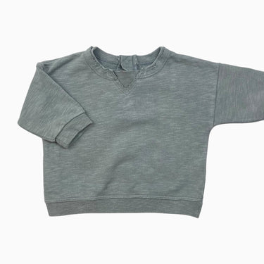 Pull seafoam en coton bio 6M