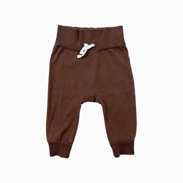 Pantalon marron en coton 3-6M