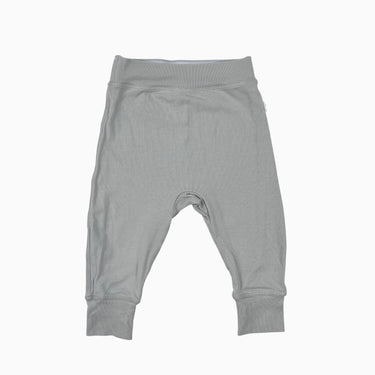 Legging gris-menthe en tencel, coton et spandex 3-6M