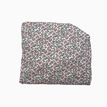 Drap contour pour bassinette fleuri - Crib size