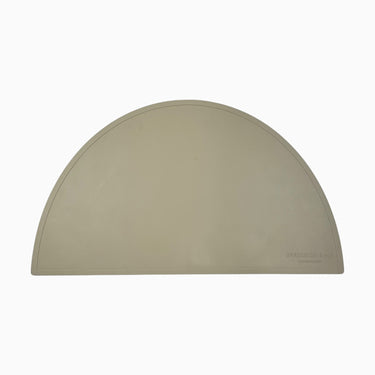 Duo de napperons demi-lune en siliconne