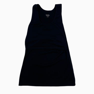 Camisole noire d'allaitement en coton et élastane S