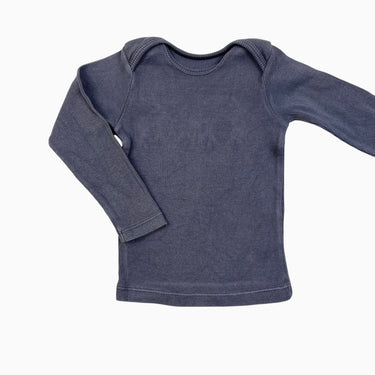 Chandail anthracite côtelé 6M