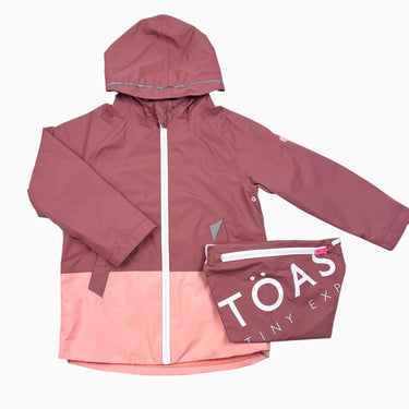 Veste coupe-vent terracotta 5-6Y