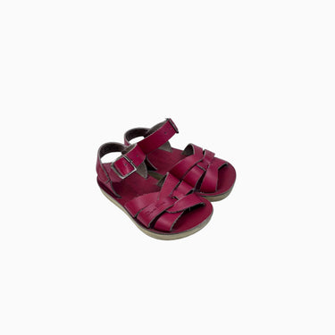 Sandales rouges en cuir 5US