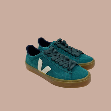 Sneakers 'CAMPO' vert golf en suède pour femmes M7US-W9US
