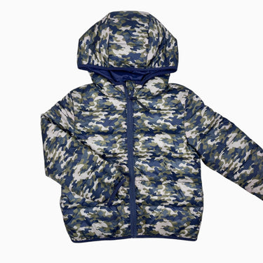 Manteau mi-saison style 'militaire' puffer 6Y