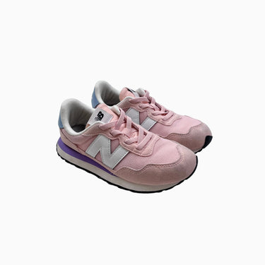 Sneakers rose poudré '237 Athletic' en mesh et suède JR2US