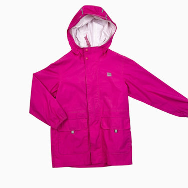Manteau style coupe-vent fushia 5Y