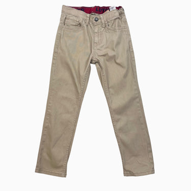 Pantalon sable 'Slim' taille ajustable 7Y
