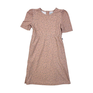 Robe saumon midi à pois colorés 9-10Y