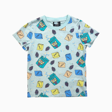 T-shirt aqua 'cereale' 4Y