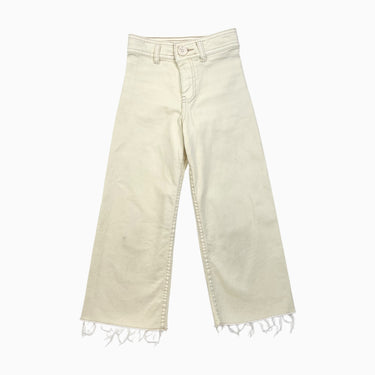 Jeans 'Marine straight' jaune beurre 6Y