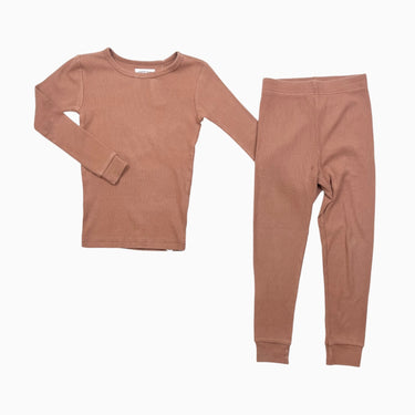 Pyjama noisette cotelé 5Y