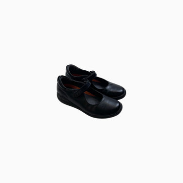 Souliers noirs en cuir 'Mary-Jane' 33EU
