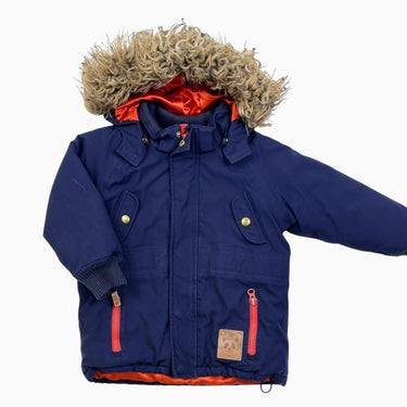 Manteau marine 92-98CM 2-3Y