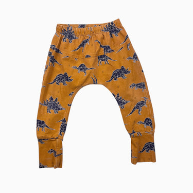 Pantalon orange 'dinosaures' 6-36M