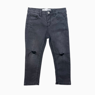 Jeans noir 'troué' 2-3Y