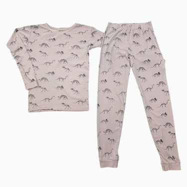 Pyjama taupe 'dinosaures' 14Y