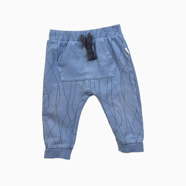 Jogger bleu 'lignes' 9M
