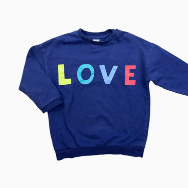 Pull marine love 2-3Y