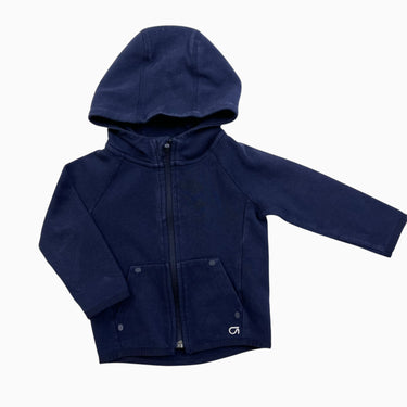 Veste marine à capuchon 18-24M