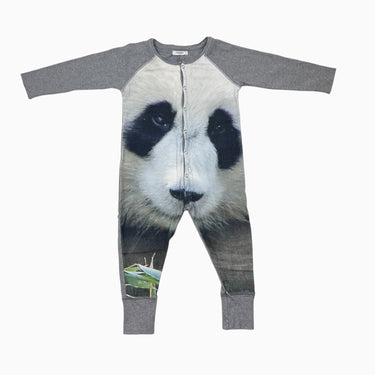 Pyjama en coton extensible à imprimé panda 18-24M