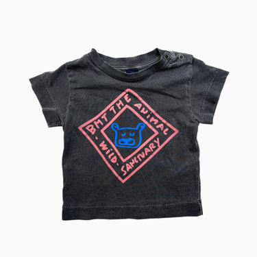 T-shirt anthracite 'BMT the Animals' 6-12M