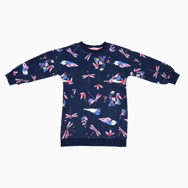 Robe marine à imprimé fées et libellules 6Y