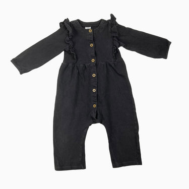 Combi anthracite avec volants 9-12M